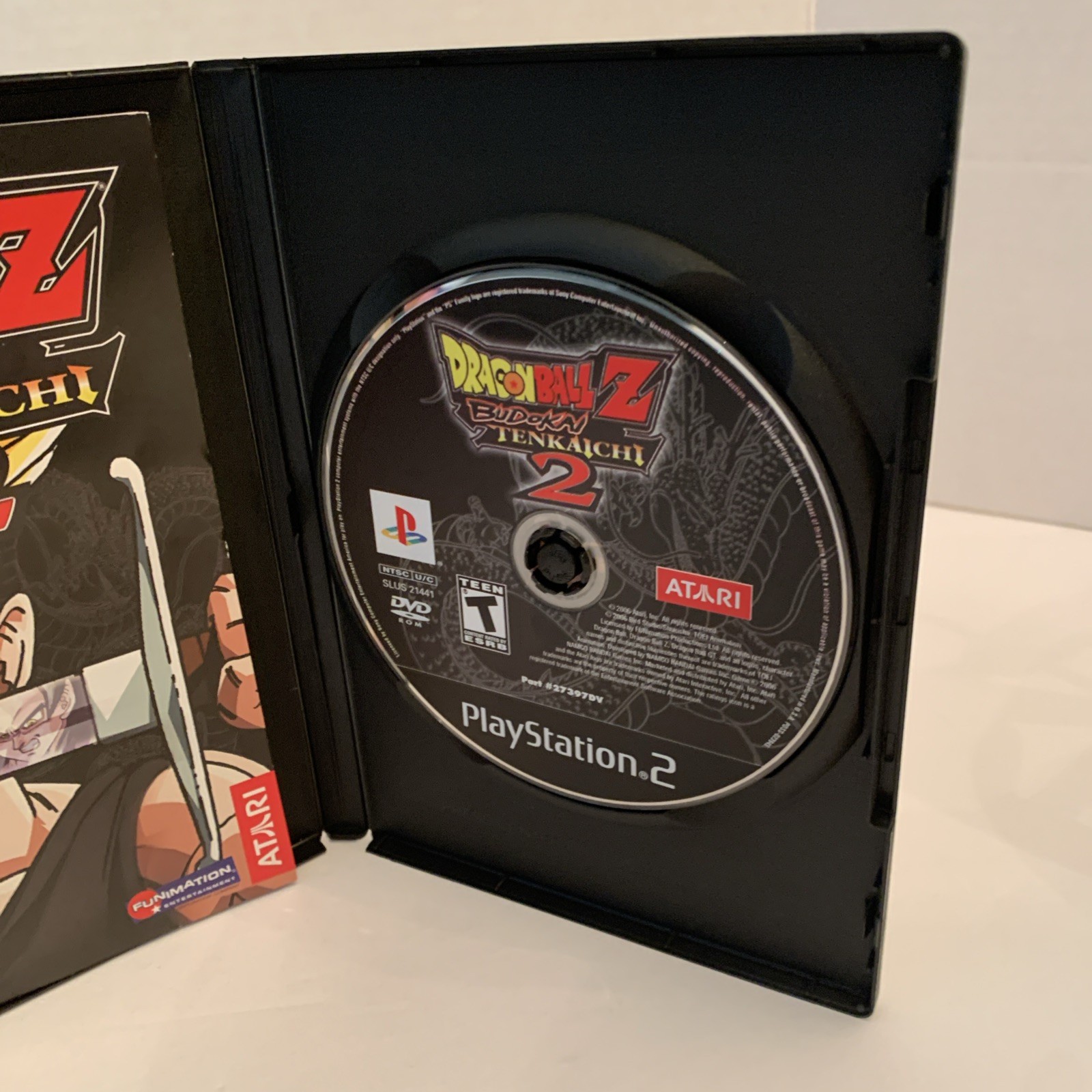 Dragon Ball Z: Budokai Tenkaichi 2 (Sony PlayStation 2, 2006) Complete See Pics