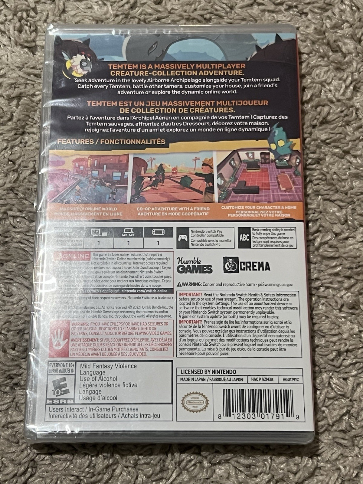 Temtem – Nintendo Switch – New/Sealed