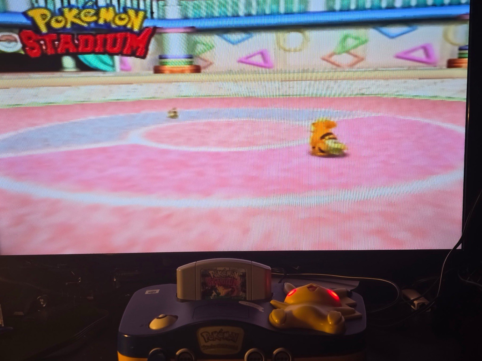 Nintendo 64 Pokemon Pikachu Edition Blue N64 Console w/ Cables Tested Works