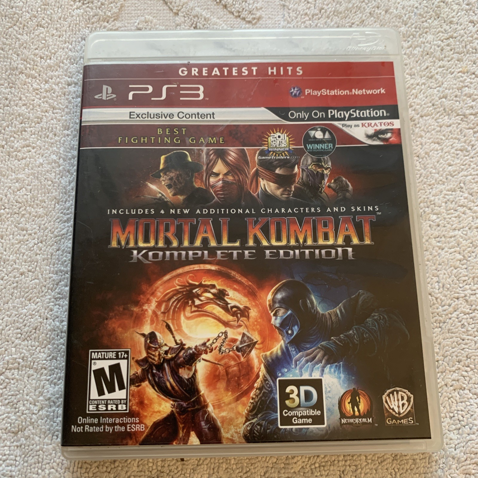 Mortal Kombat — Komplete Edition (Sony PlayStation 3, 2012)