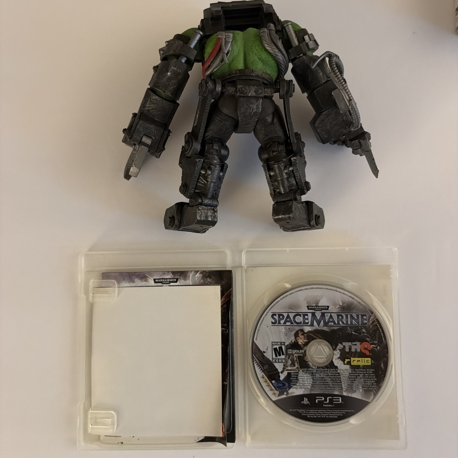 Sony PS3 Warhammer 40,000 Space Marine With 40k Ork