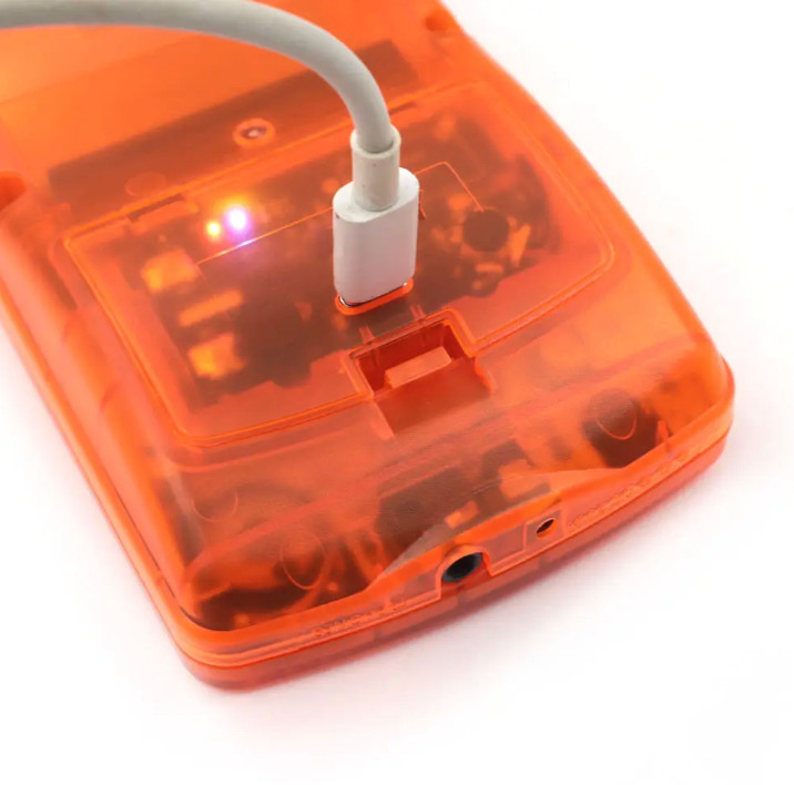 Nintendo Game Boy Color GBC AMOLED Q5 Backlit LCD Pokemon System UV Rechargeable