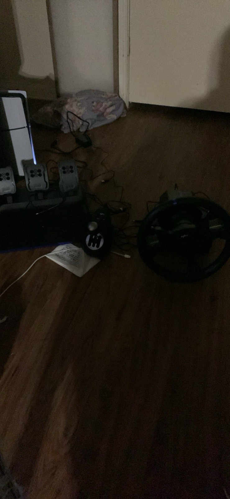 Gaming Wheel And Pedals And Shifter Set For Sell