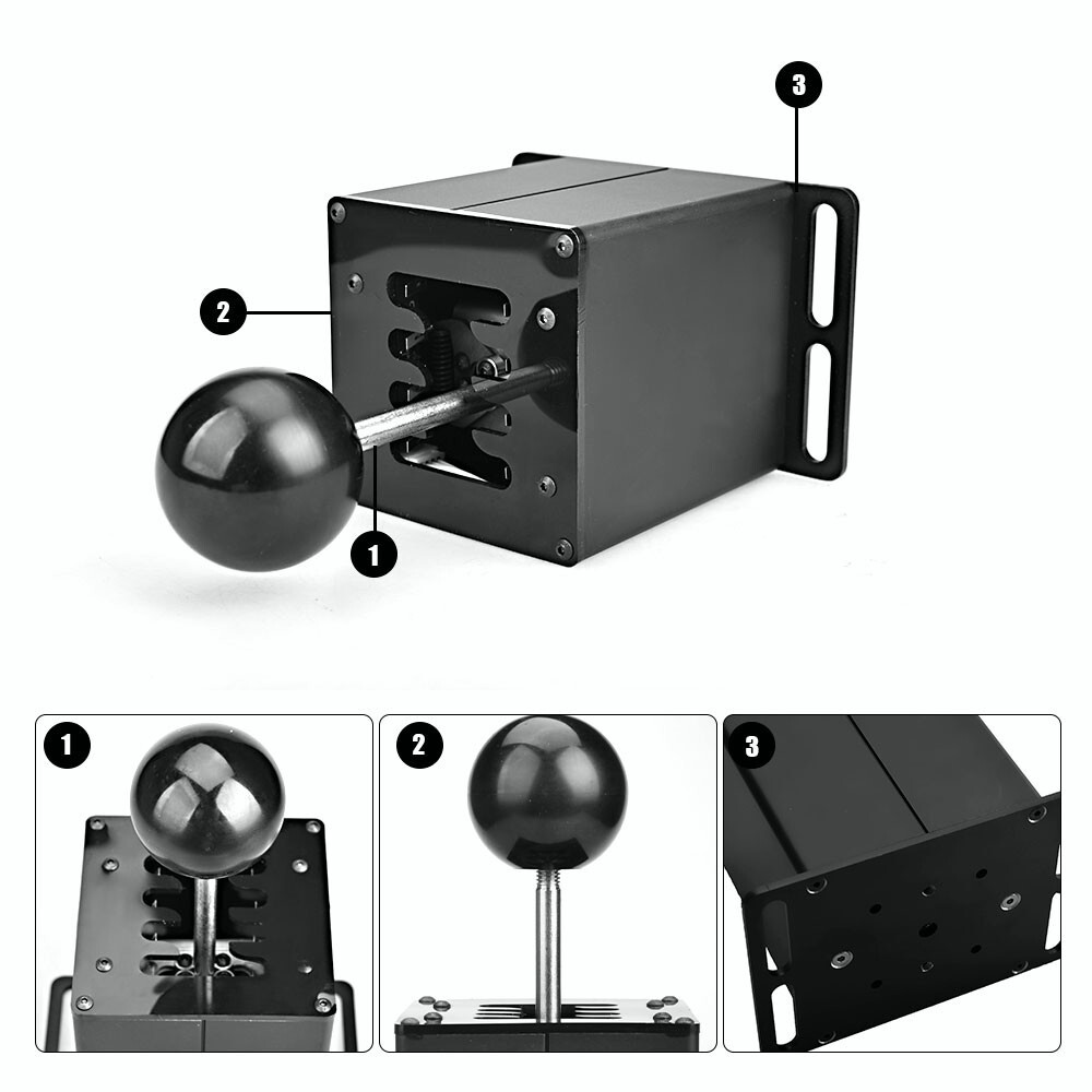 PC USB H Gear Shifter Sim Racing Game For Logitech G29 G27 G25 G920 T300RS/GT