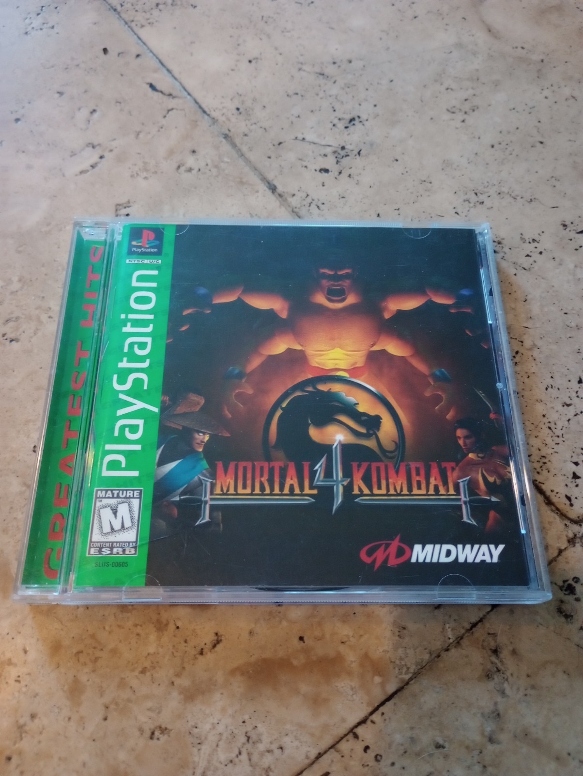 Mortal Kombat 4 (Sony PlayStation 1, 1998) Complete
