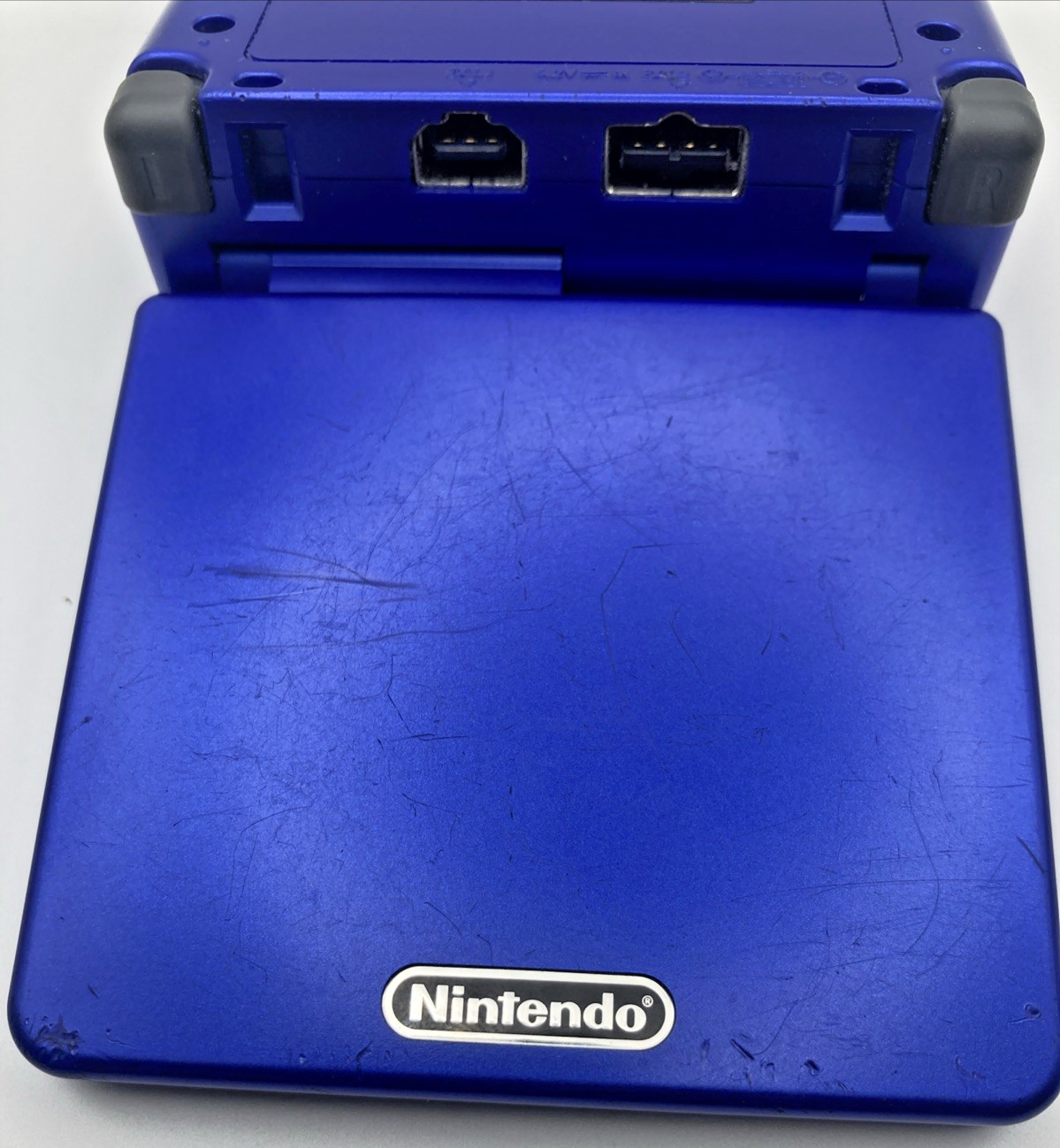 Nintendo Game Boy Advance SP Cobalt Blue Handheld System AGS-001 For Parts GBA