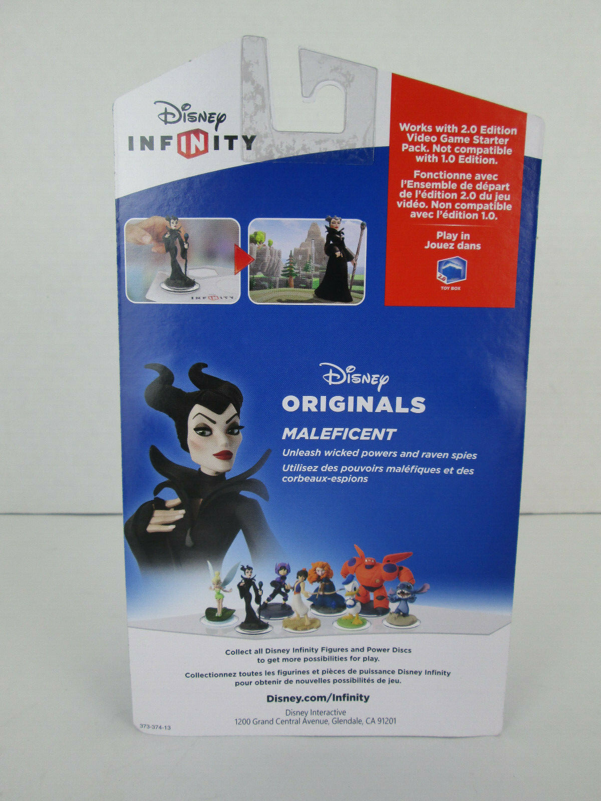 New In Original Package Disney Infinity Originals Maleficent Figure & Card 2.0