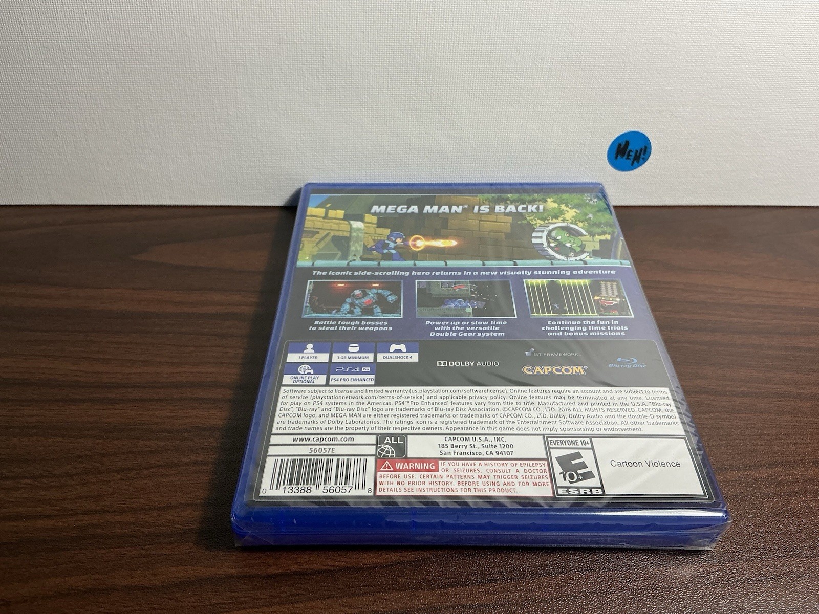 Megaman 11, PlayStation 4 (PS4) Capcom, Sony, Near Mint [Brand New]