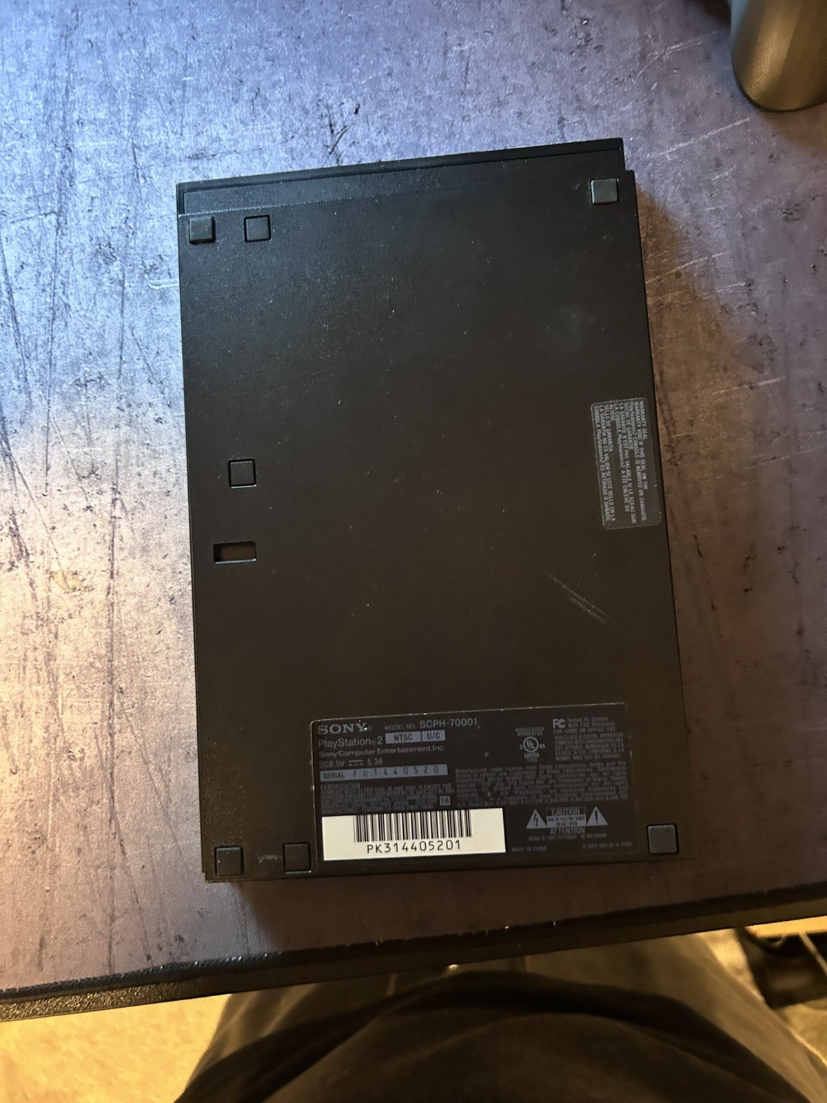 Sony PlayStation 2 PS2 Slim SCPH-70001 Console System OEM Bundle – Tested!!
