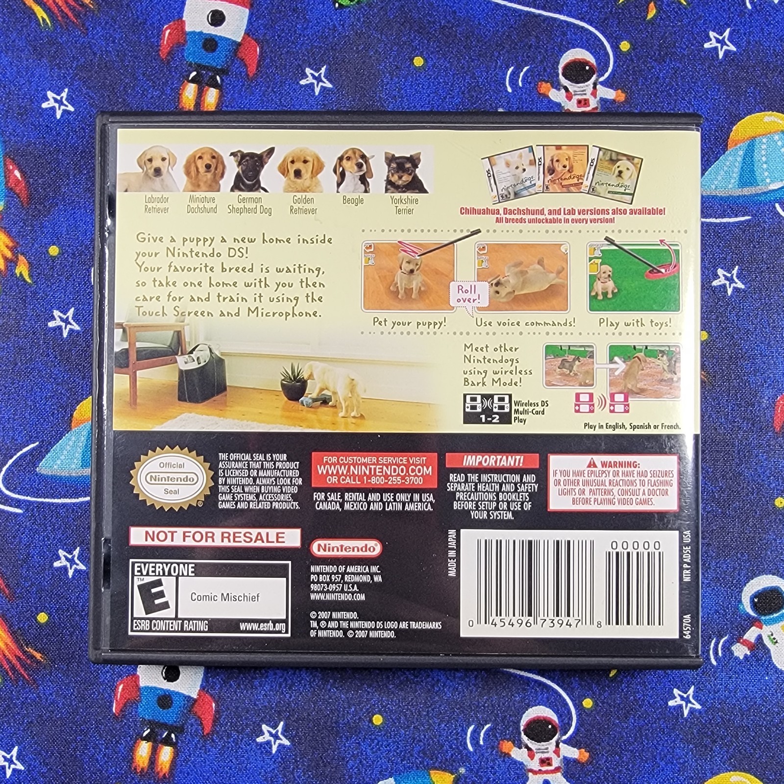 Nintendogs Best Friends (Nintendo DS) Touch Generations Simulation Video Game