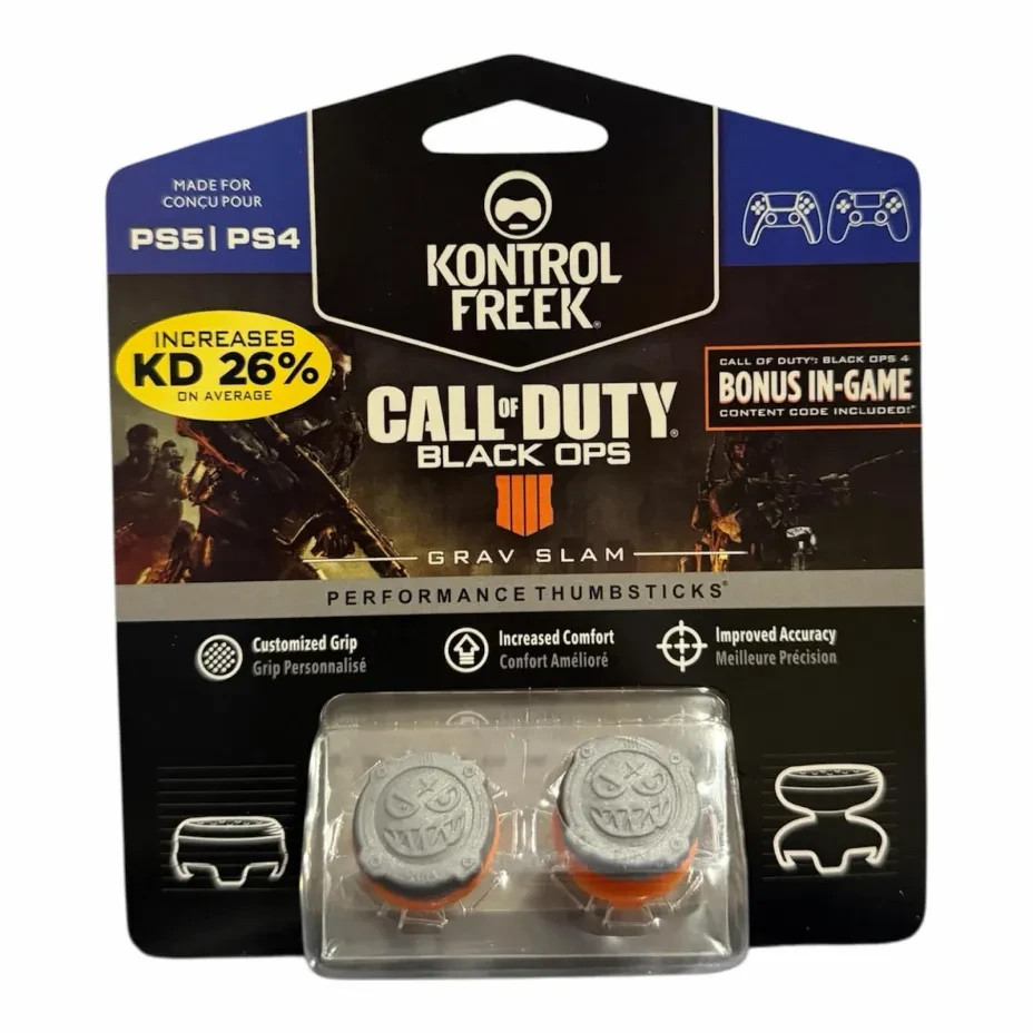 KontrolFreek FPS Thumbsticks for PS4/PS5 – Black Ops 4 – Ships Fast