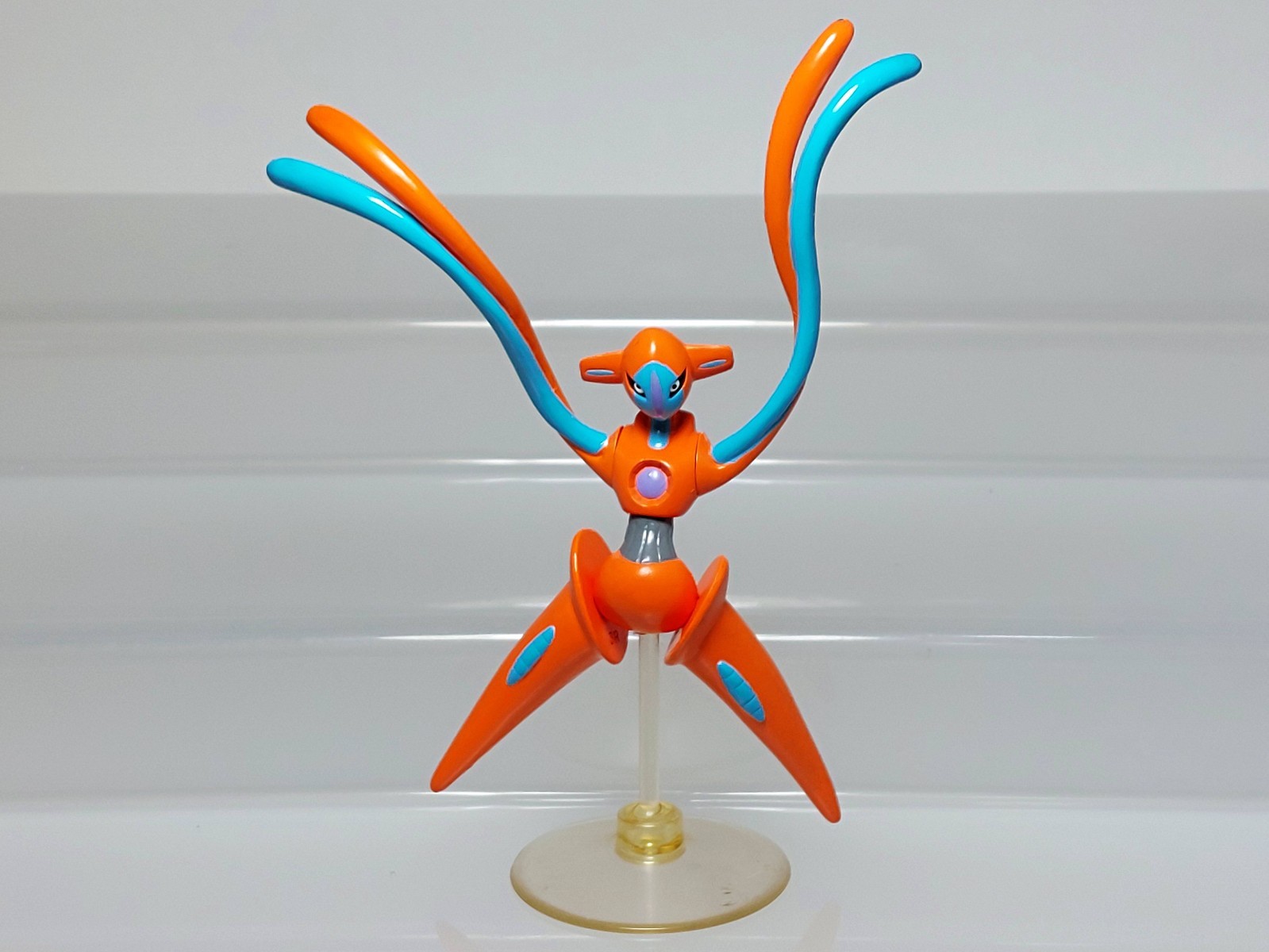 Deoxys Pokemon AG Action Figure Movie ver Gashapon Bandai 2004 K05 3.2in