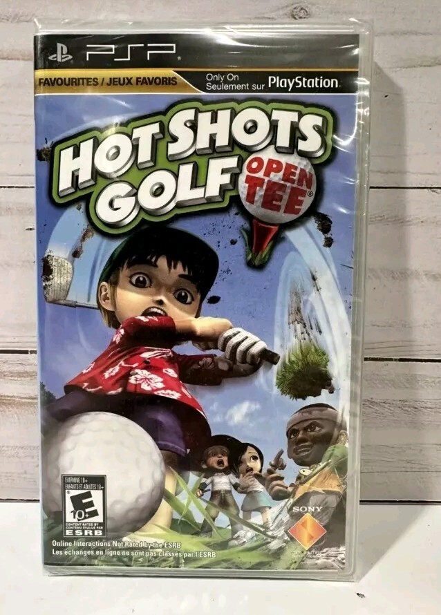Hot Shots Golf Open Tee (Sony PSP) Brand New / Fast Shipping