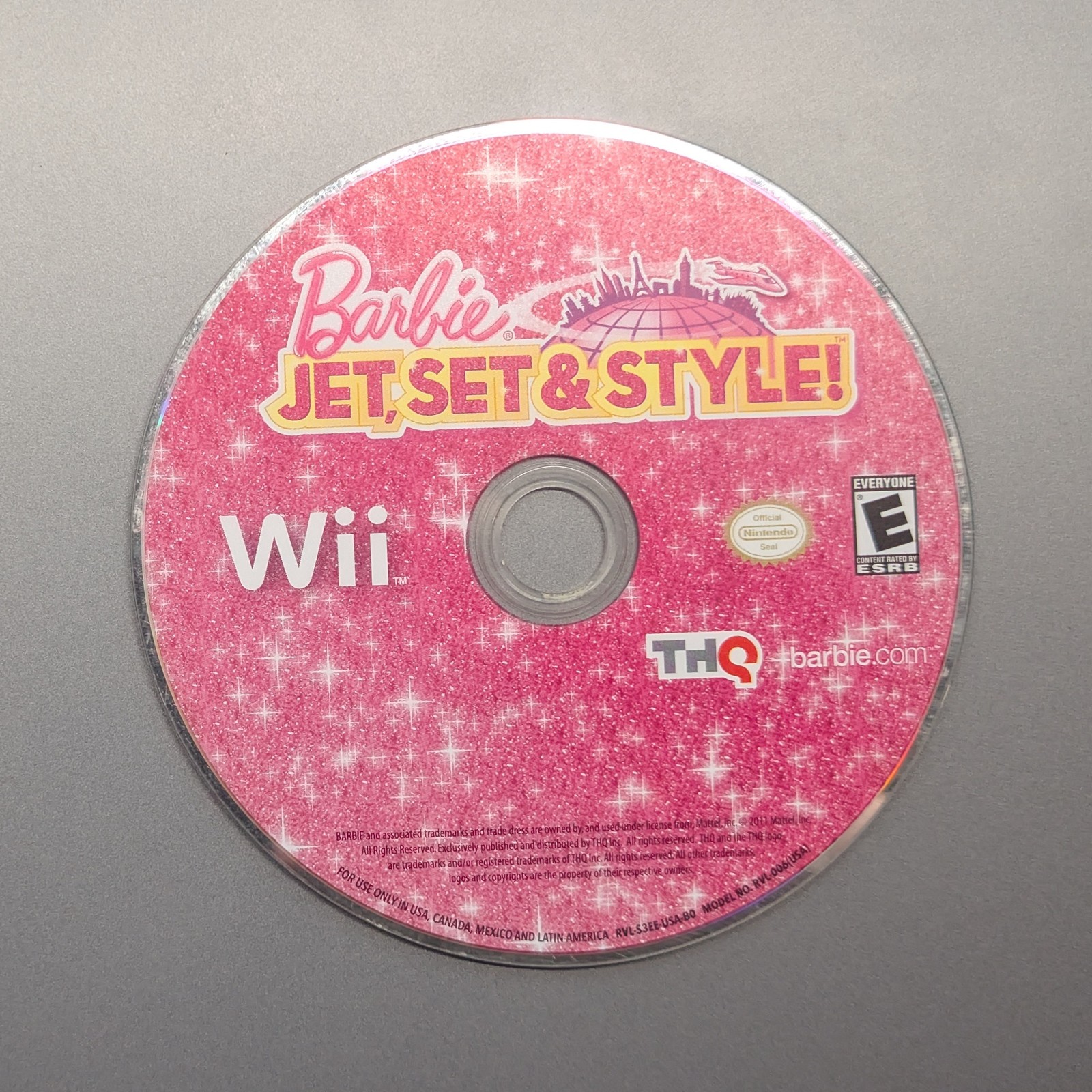 Barbie: Jet, Set & Style (Wii) – no tracking