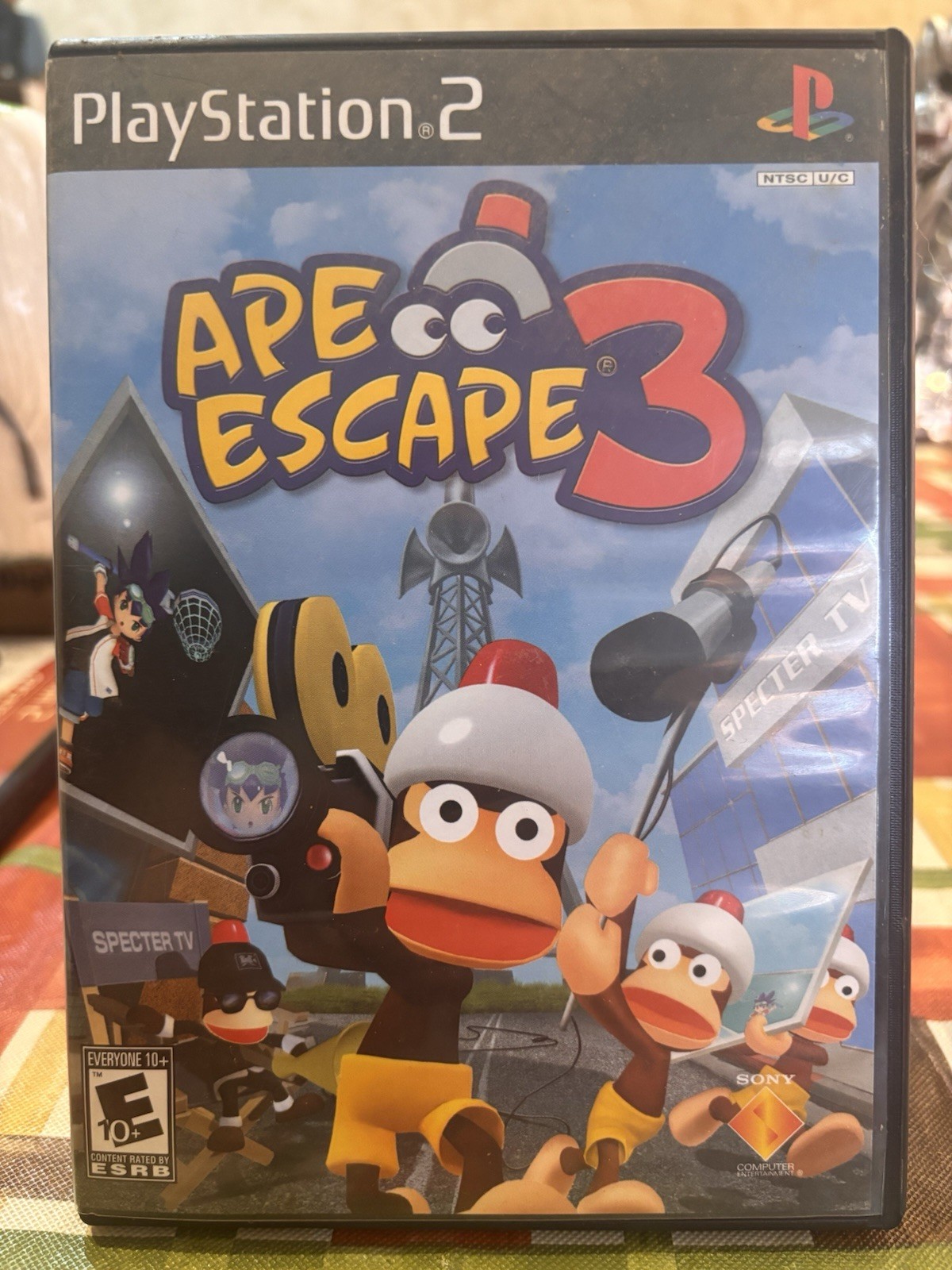 Ape Escape 3 PS2 PlayStation 2 Tested Working Case & Disc Only No Manual