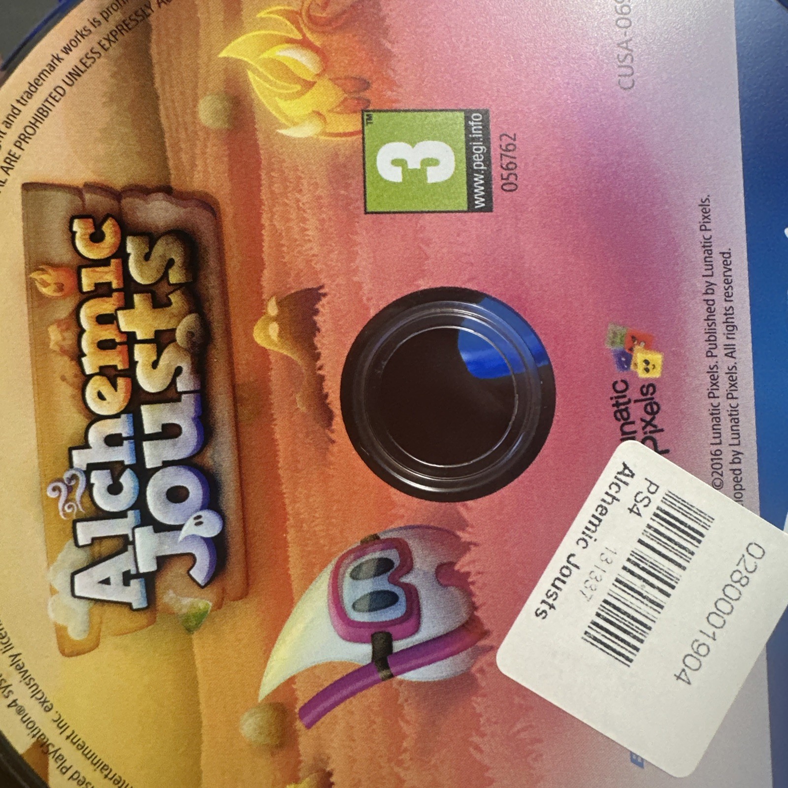 – Alchemic Jousts – ‘GAME’ SPAIN PlayStation 4 PS4 TESTED!! SEE ALL PHOTOS !!