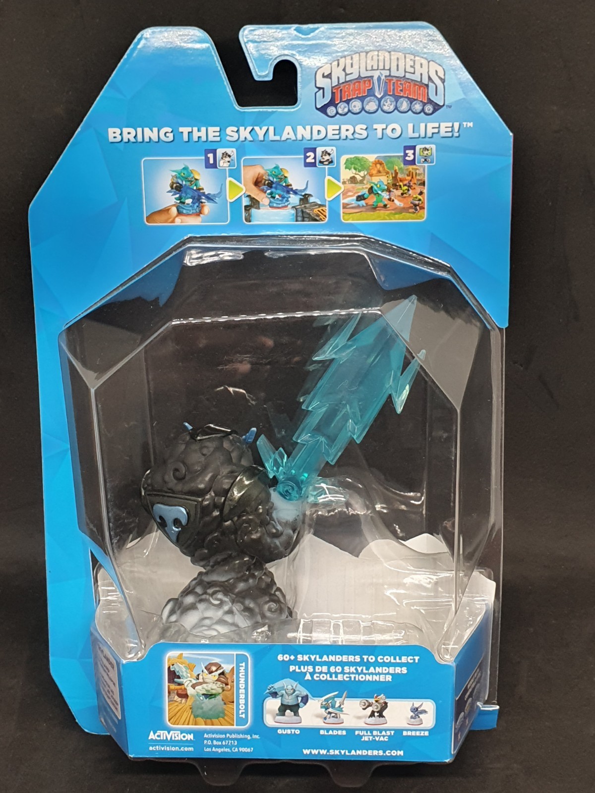 Skylanders Trap Team THUNDERBOLT Figure Pack New Sealed AIR Trap Master NIB