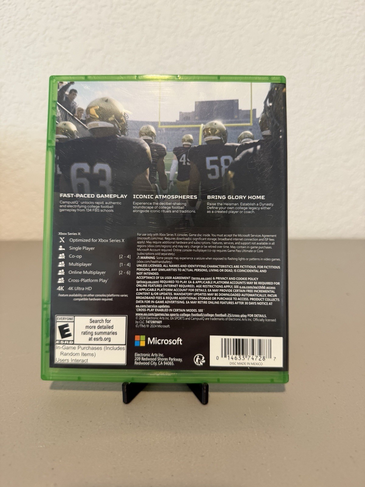 EA Sports College Football 25 Steel Case New Sealed & Pre-Played Xbox Game