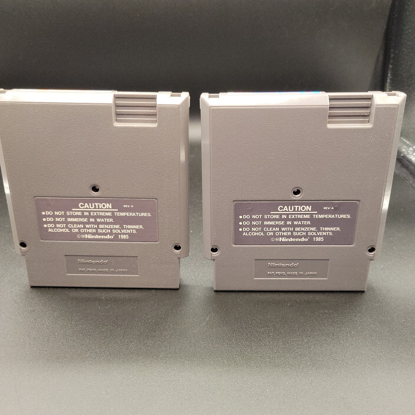 Super Mario Bros 2 + Super Mario Bros Duck Hunt Track Meet NES Authentic Lot
