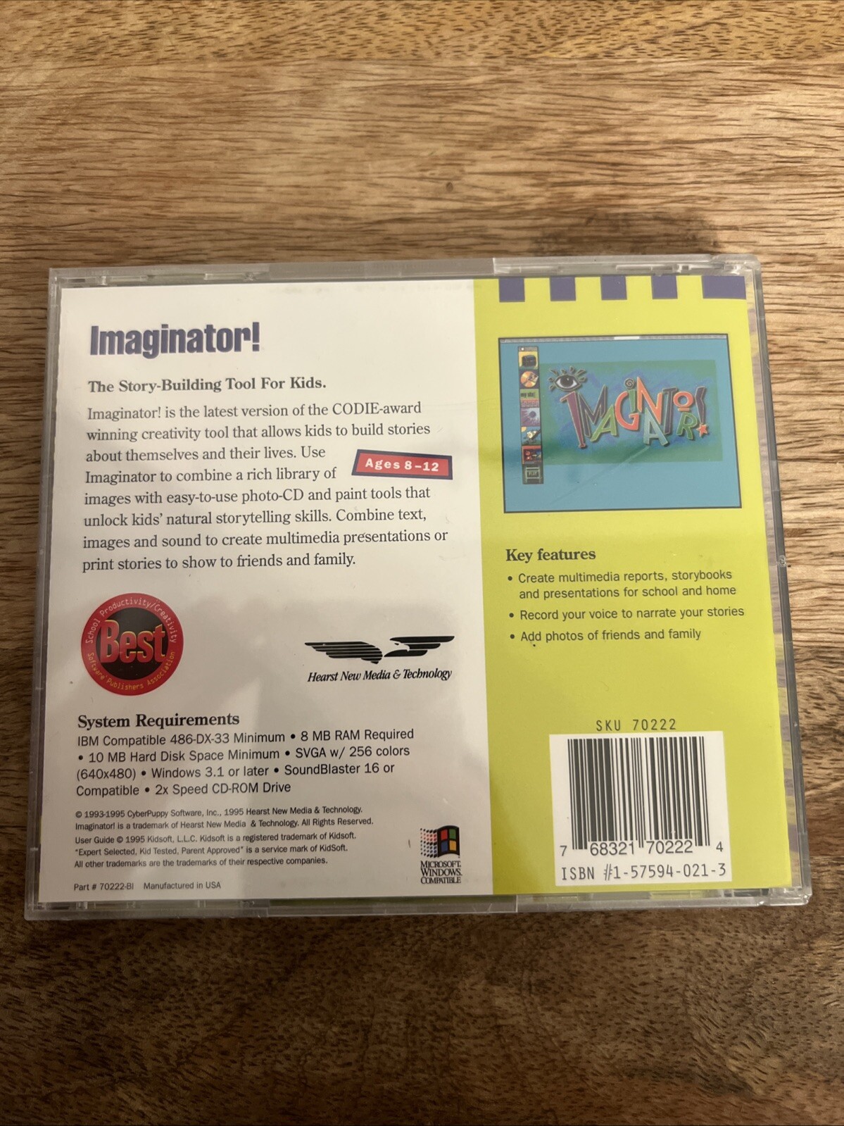 Imagination Video Game Pc Cd-ROM E-Everyone (Factory Sealed)