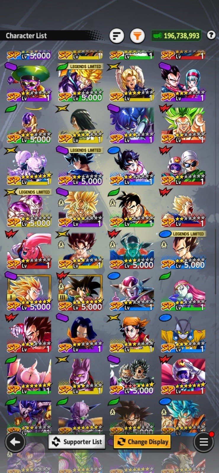 12* LEGEND BROLY! DB LEGENDS META ACCOUNT FOR PVP! TWO META TEAMS!!! IOS/ANDROID