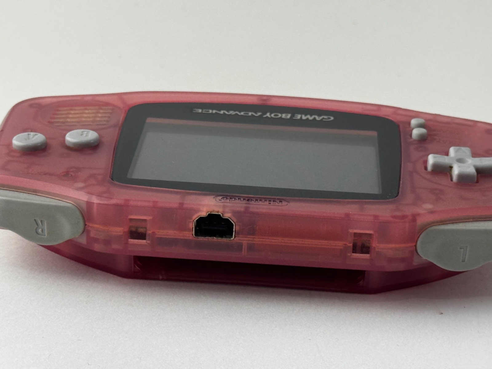 Nintendo Game Boy Advance Fuchsia Pink GBA Console AGB-001 Tested