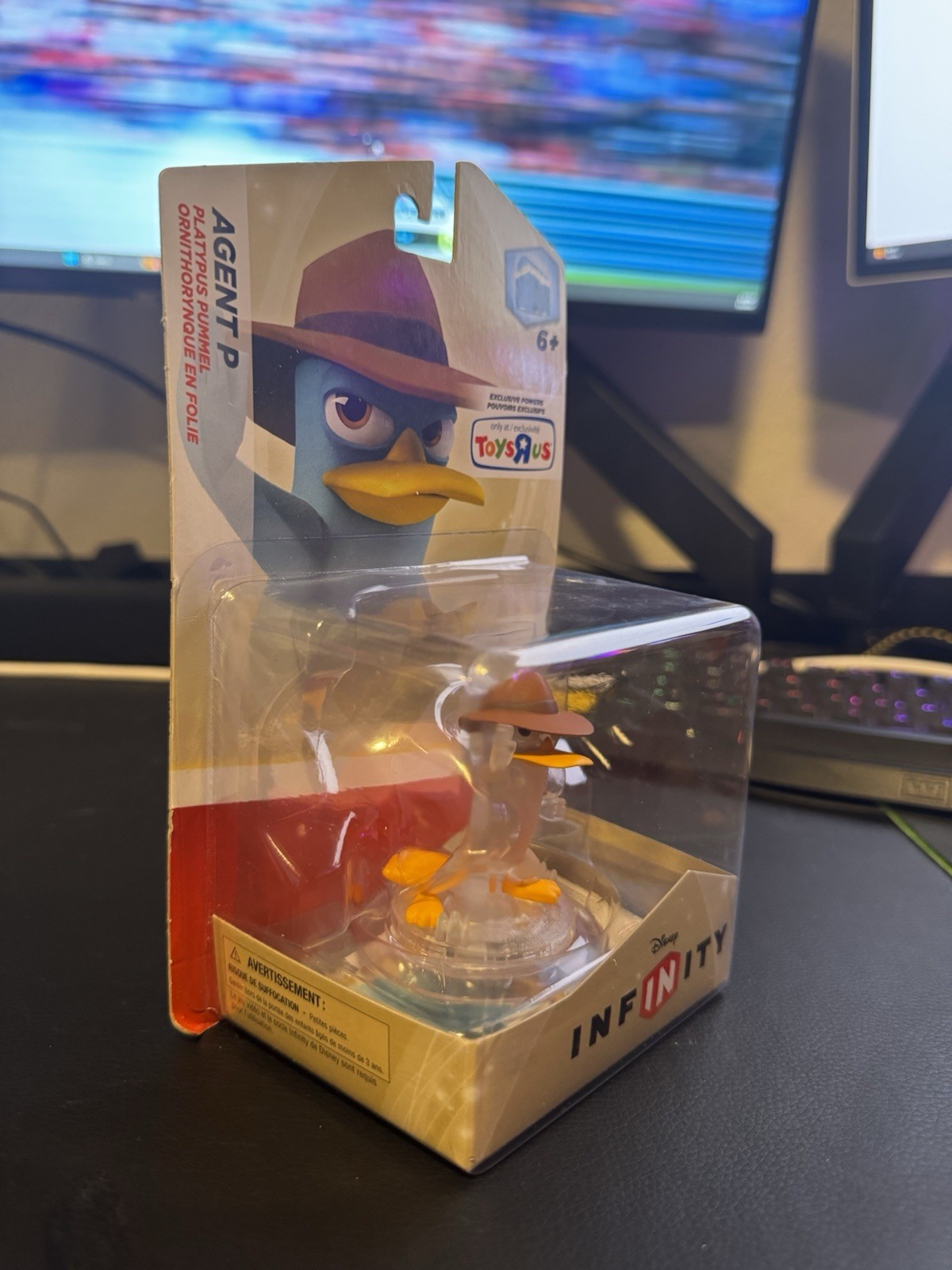 Disney Infinity Crystal Agent P Toys R Us Exclusive