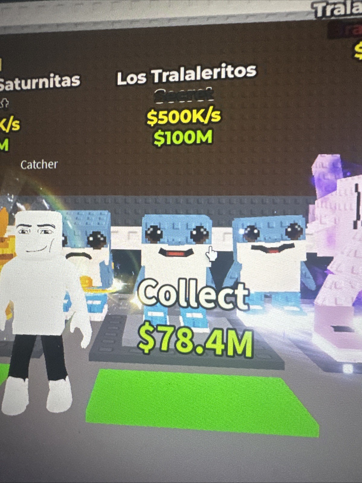 Roblox Los Tralaleritos Secret Brainrot Steal a Brainrot Figure