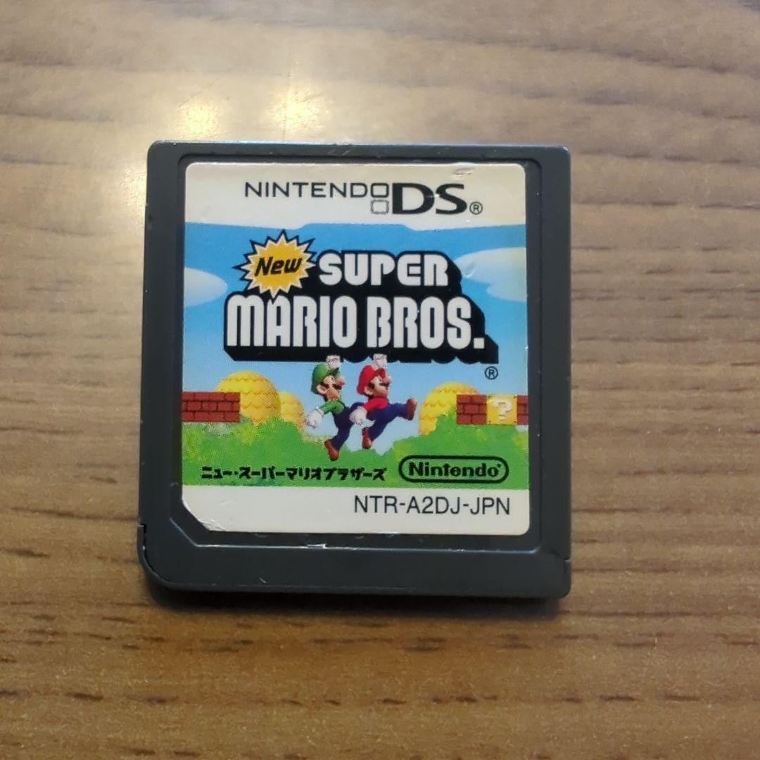 New Super Mario Bros. Nintendo DS Game Cartridge NTR-A2DJ-JPN Tested Japan