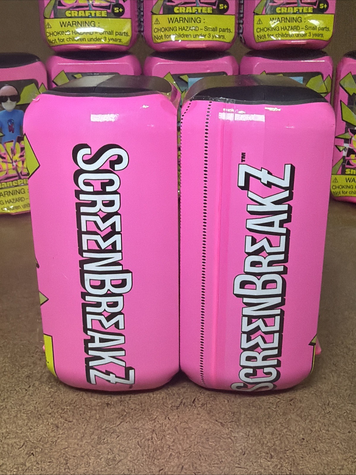 SBZ ScreenBreakz Lot of 10 Gaming Streamer Figures Craftee RyGuyRocky ShanePlays