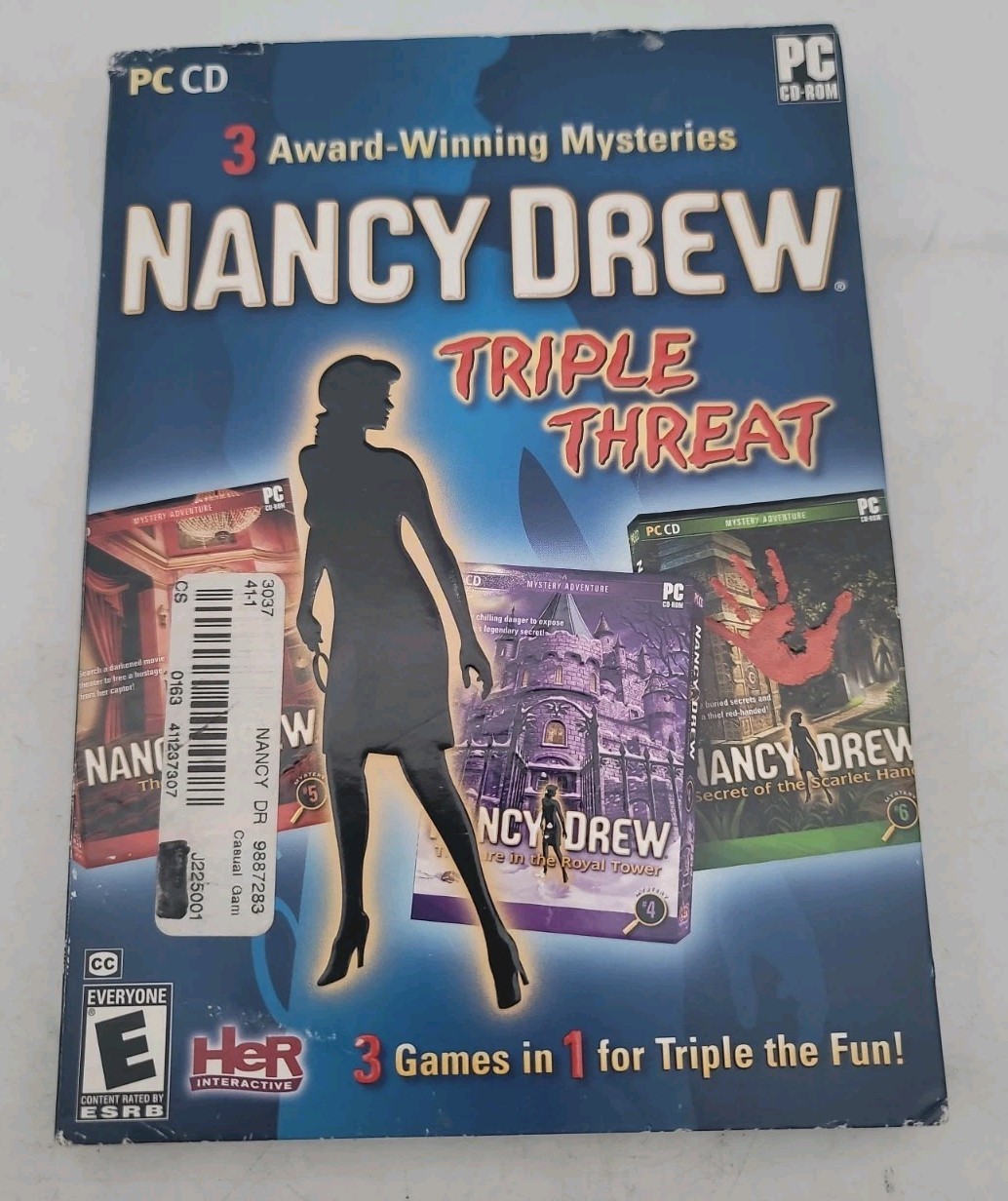 Nancy Drew Triple Threat (PC, 2010) Final Scene/Royal Tower/Scarlet Hand Sealed