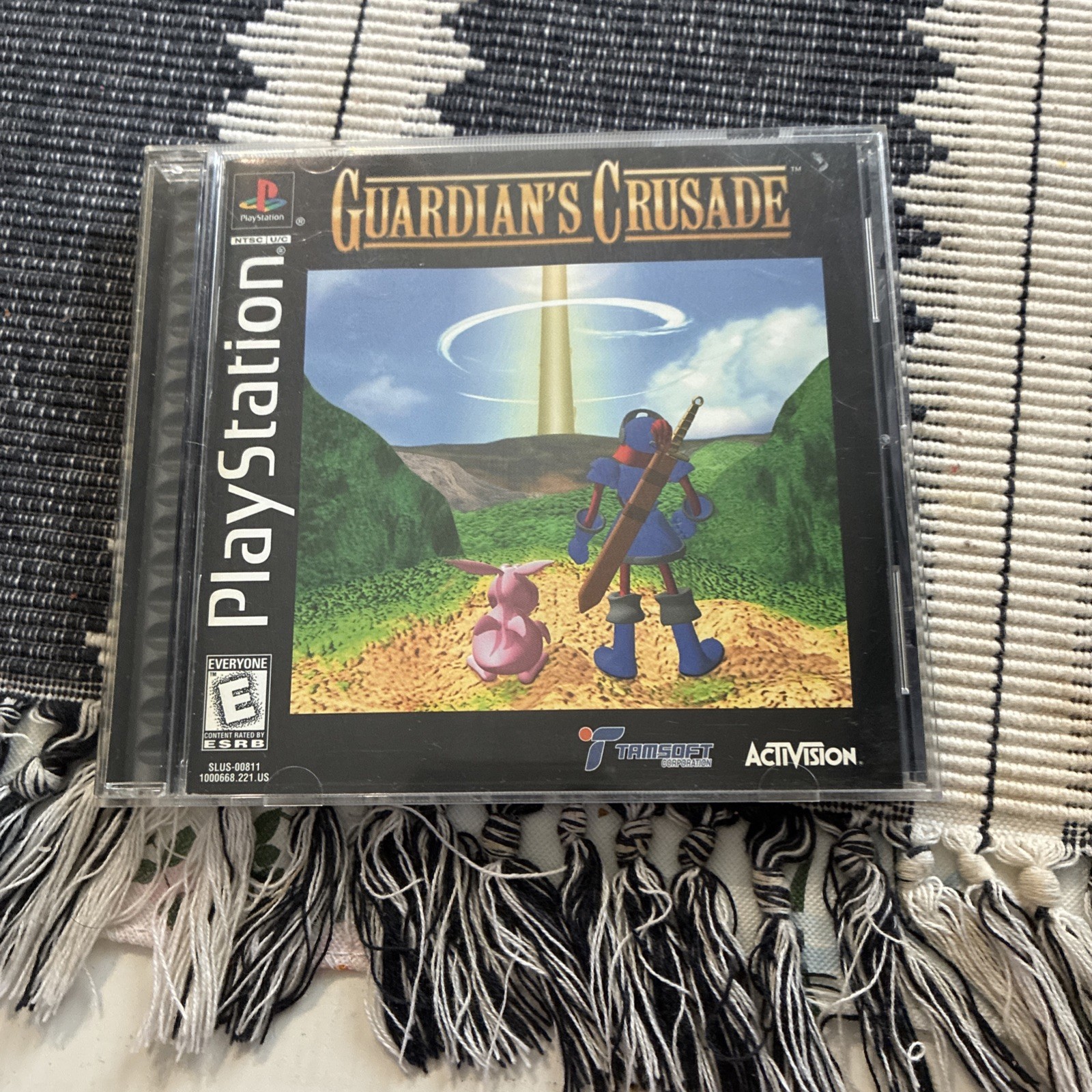 Guardian’s Crusade (PlayStation 1 One, 1999) – CIB W/ Reg Card – Black Label