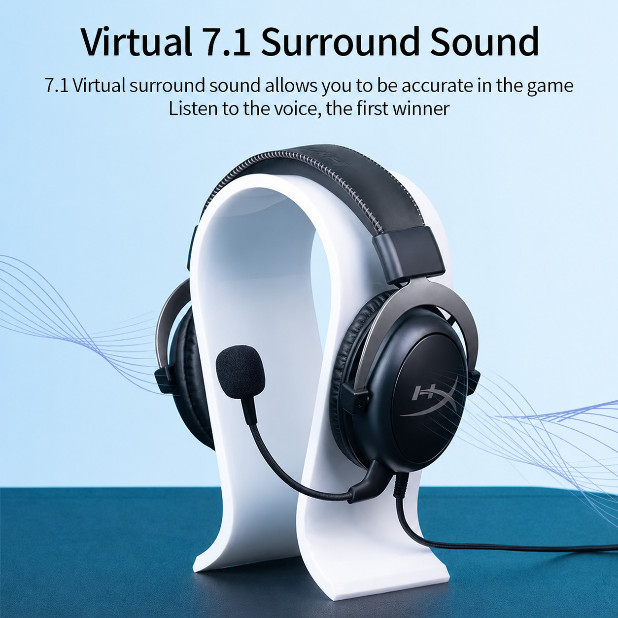HyperX Cloud II Wired Gaming Headset PC/PS5/PS4/Xbox w/7.1 Audio/Noise Canceling