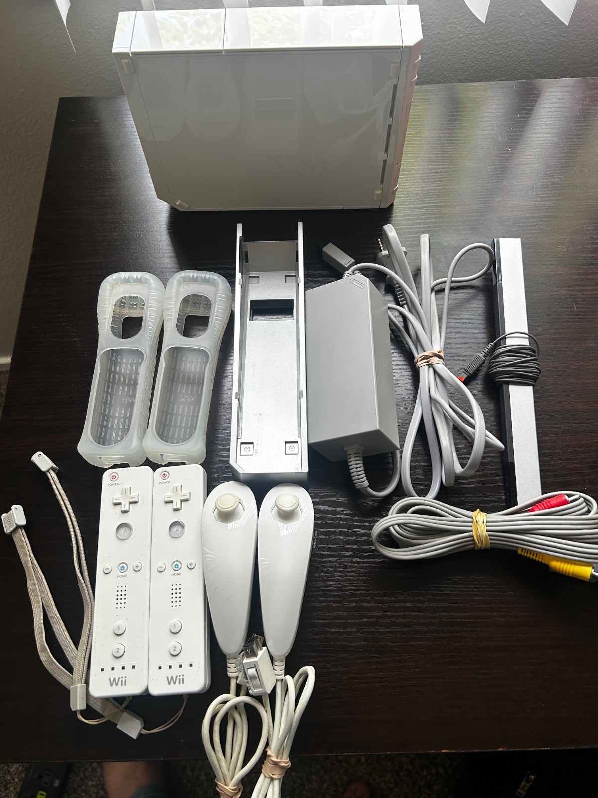 OEM Nintendo Wii System Bundle Console White TESTED Complete
