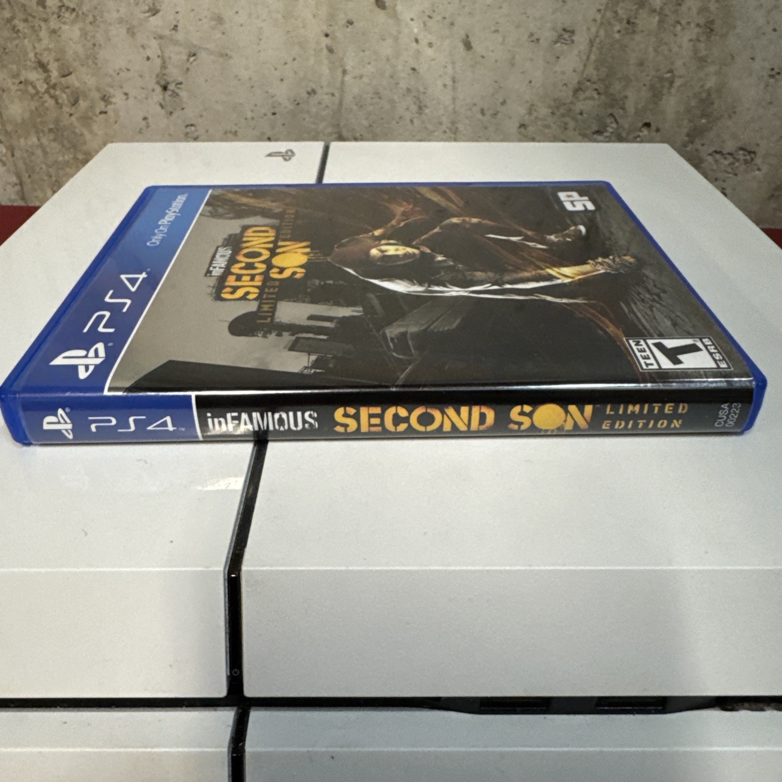 Sony PS4 Glacier White 500GB Console Only FW 10.71 Low Firmware Tested Working