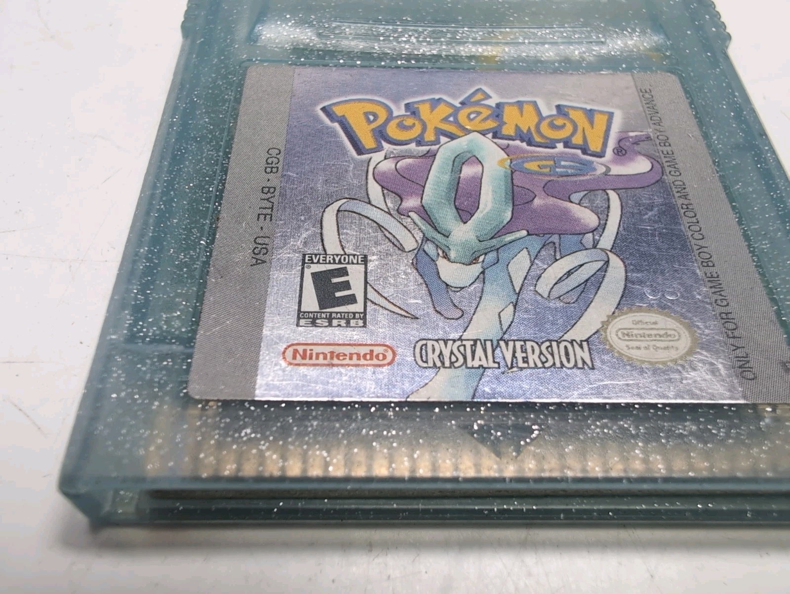 Pokemon: Crystal Version (Game Boy Color,) AUTHENTIC. Untested. Pre-owned