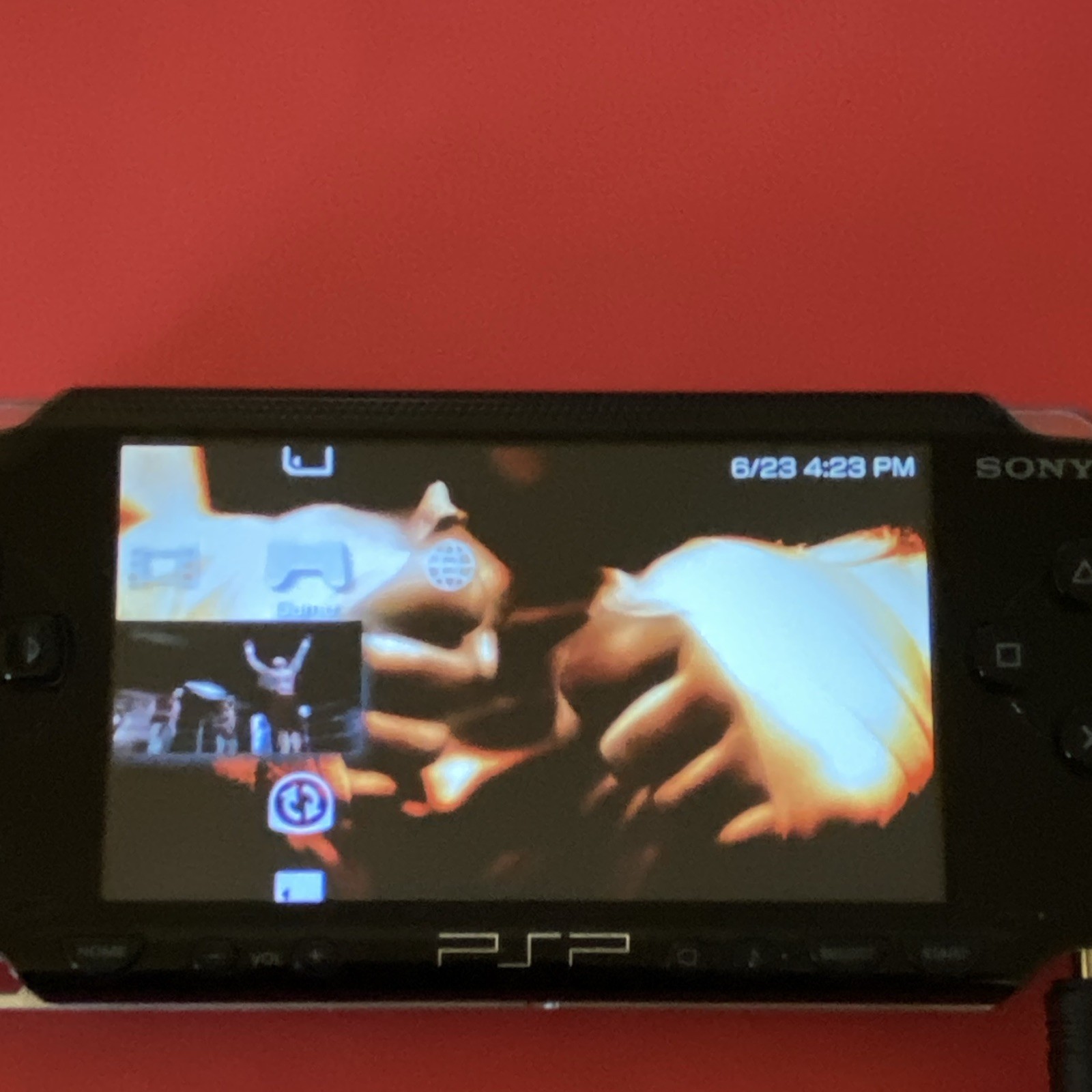 Sony PlayStation Portable PSP PSP-1001 Handheld Gaming System Black 28 GB