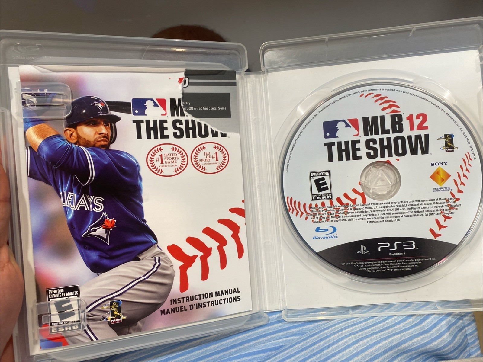 MLB 12: The Show (Sony PlayStation 3 PS3, 2012) CIB Complete Tested