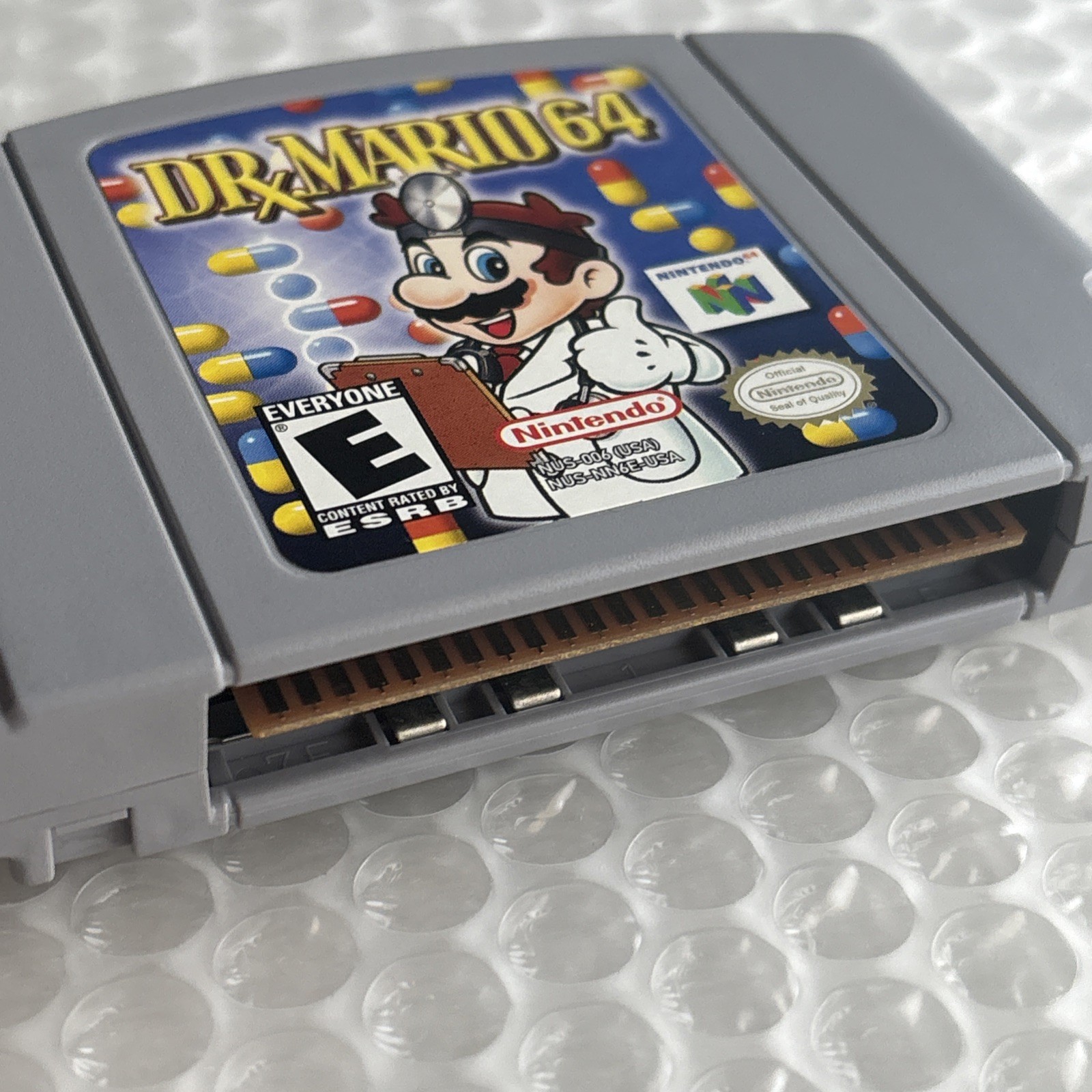 Dr. Mario Nintendo 64 N64 Authentic Complete In Box CIB Tetris Tested Mint Cart