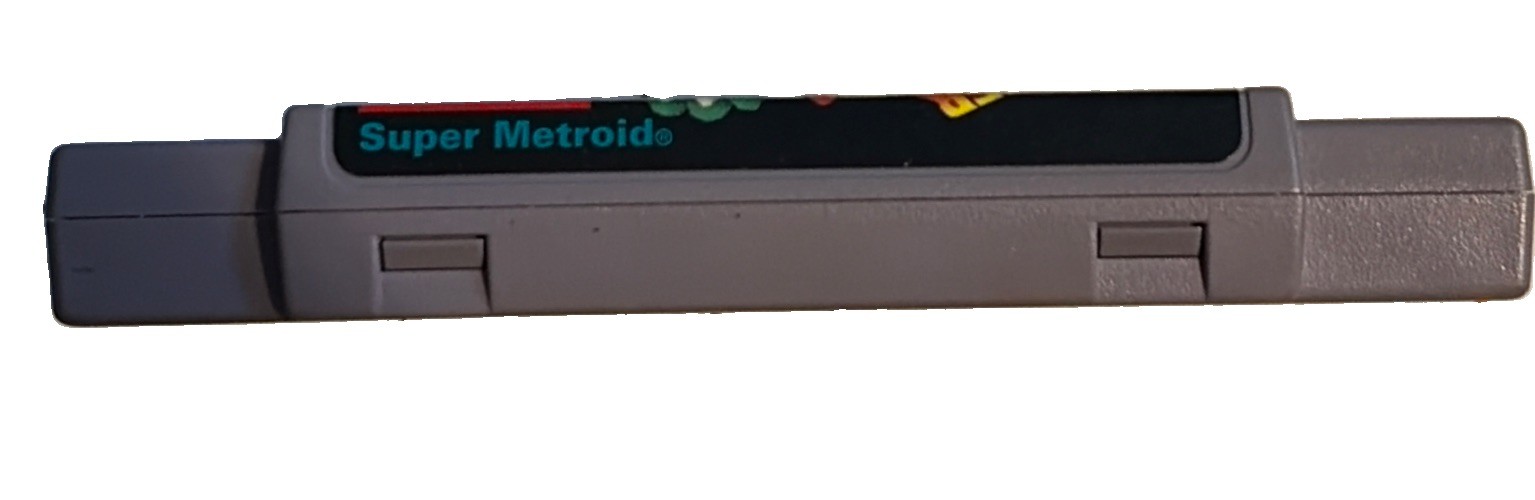 Super Metroid (SNES, 1994) AUTHENTIC , TESTED , WITH BOX , NO MANUAL