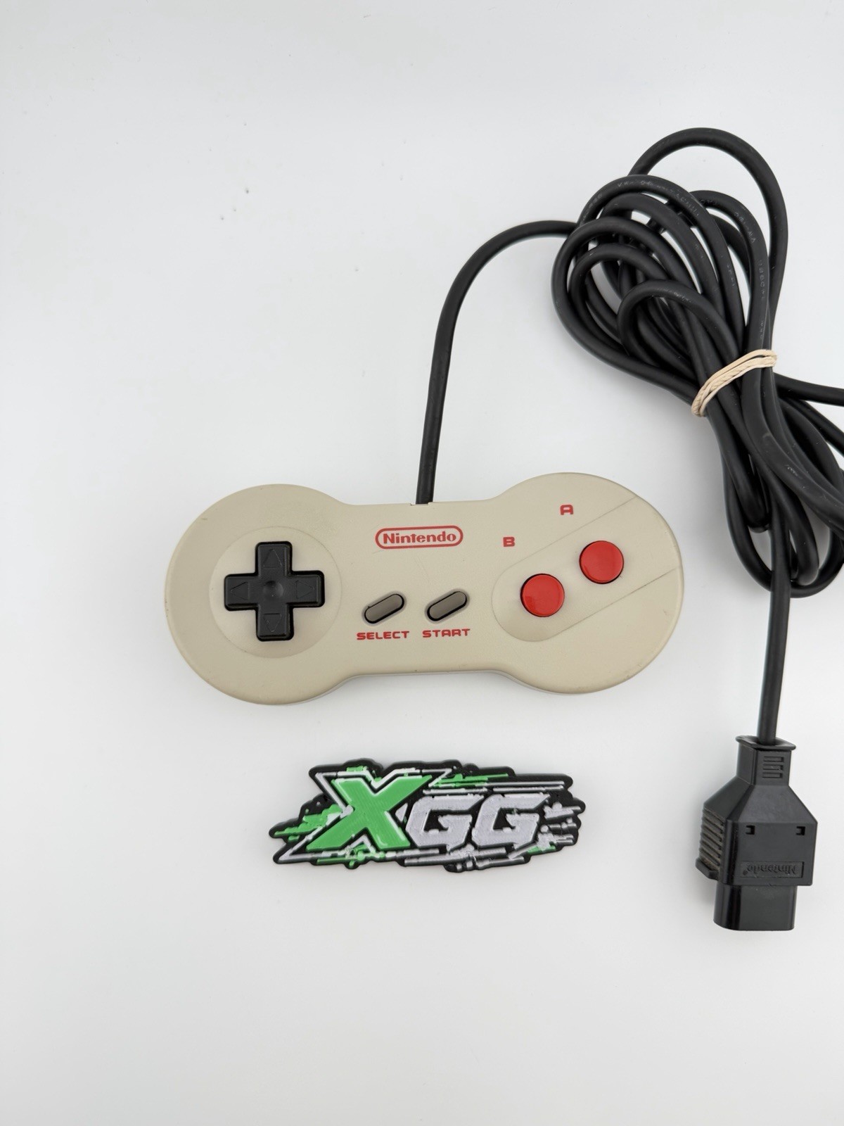 Authentic Nintendo NES Dogbone Controller NES-039 Genuine OEM TESTED