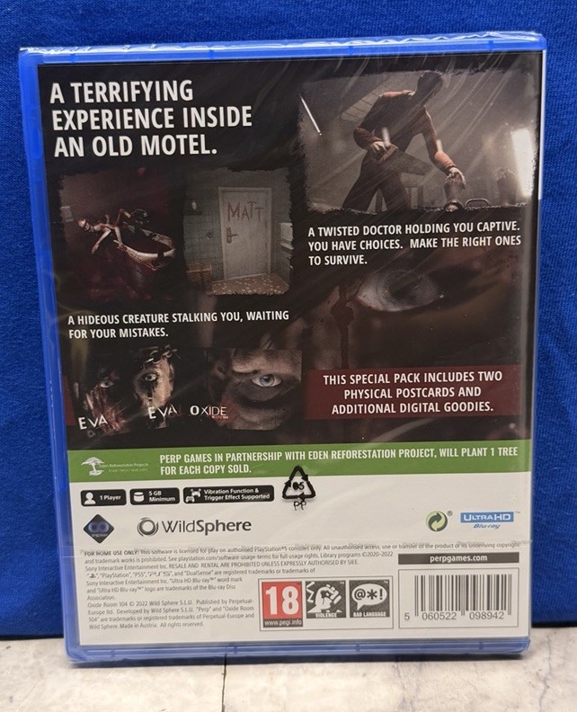 OXIDE ROOM 104 NEW FACTORY SEALED Sony Playstation 5 PS5