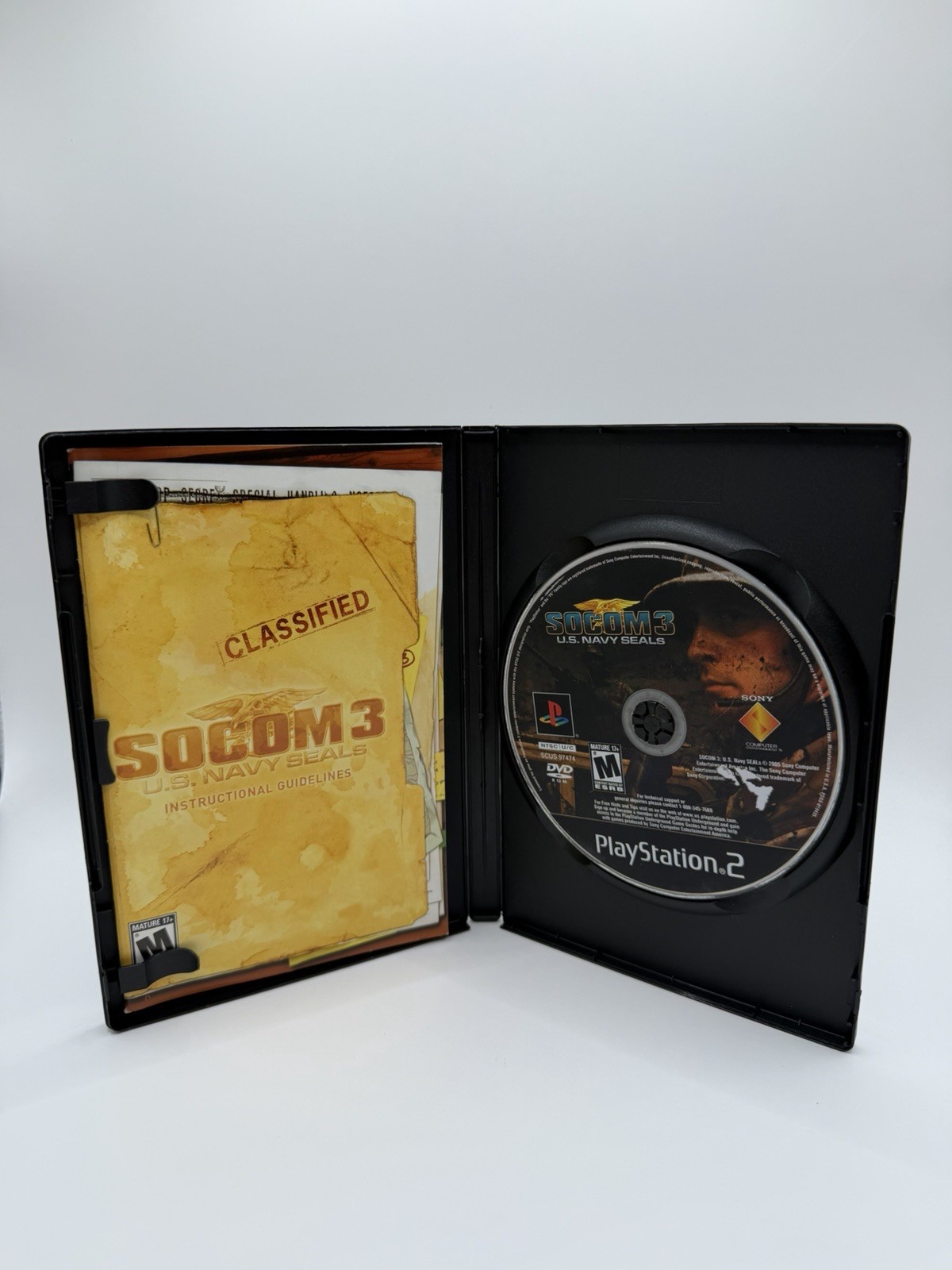 SOCOM: U.S. Navy SEALs Bundle – SOCOM 1, 2 , 3 PlayStation 2 PS2 CIB Tested