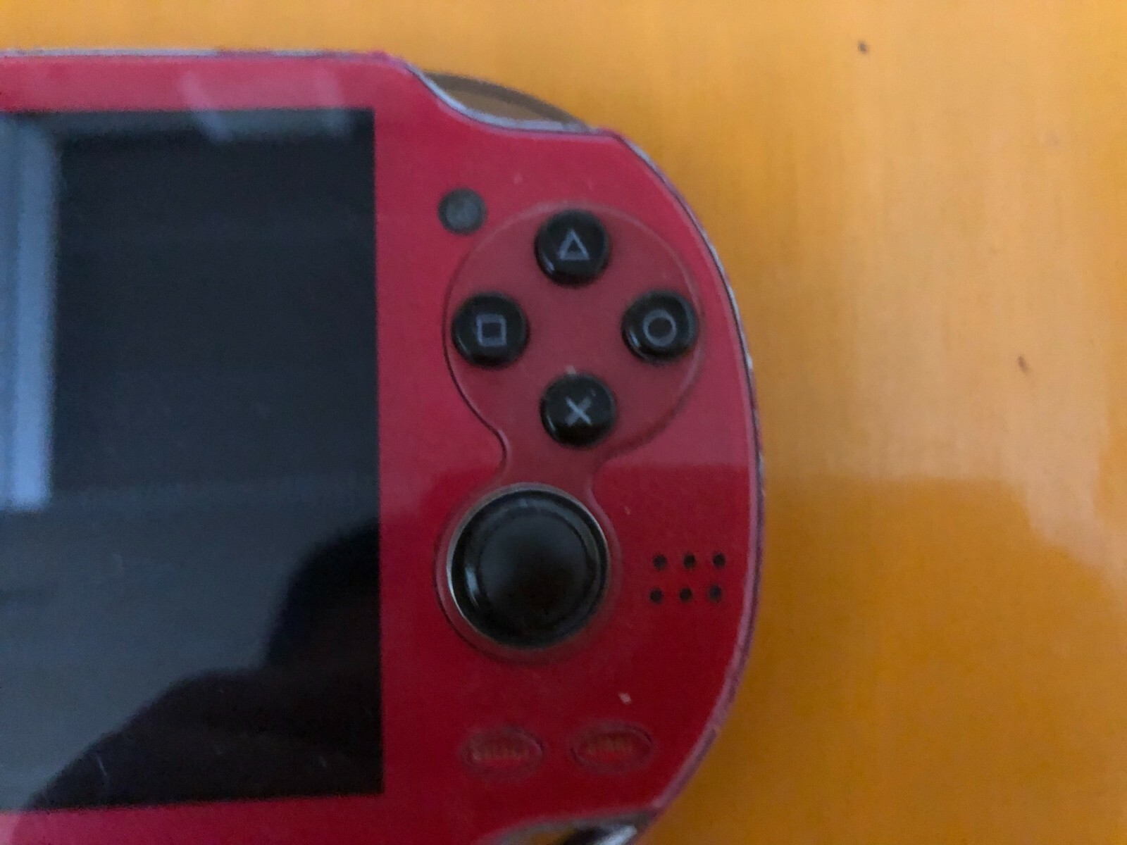 Playstation Vita Wi-Fi Model Cosmic Red Console PCH-1000 ZA03 +4GB memory
