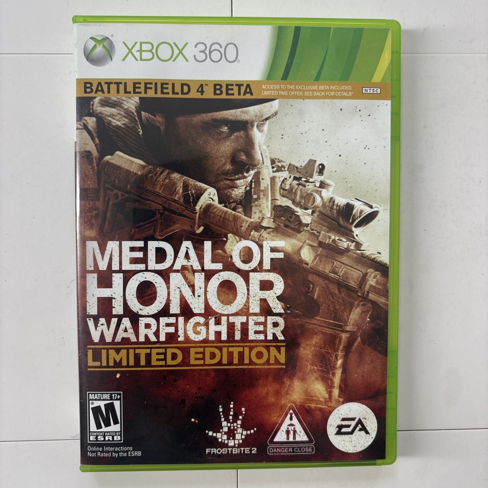 Medal of Honor Warfighter Limited Edition (Xbox 360) CIB Tested