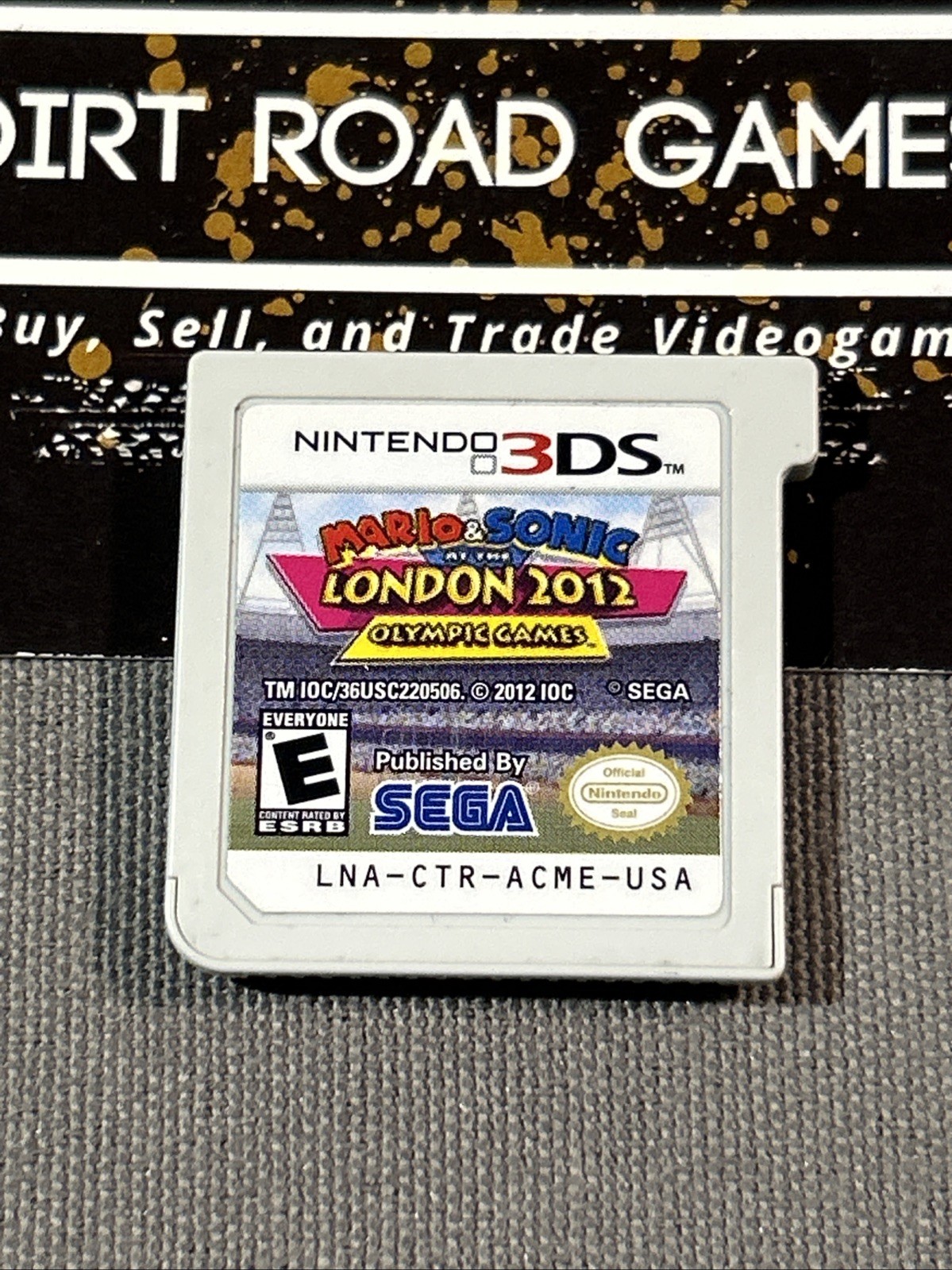 Mario & Sonic at the London 2012 Olympic Games (Nintendo 3DS) Cart Only