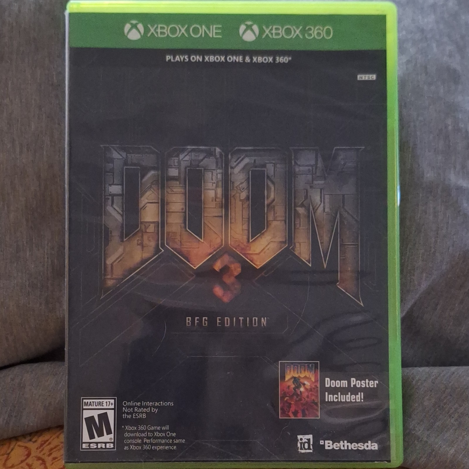 Bethesda DOOM 3 BFG Edition Xbox 360/Xbox One Multiplayer M NTSC-U/C