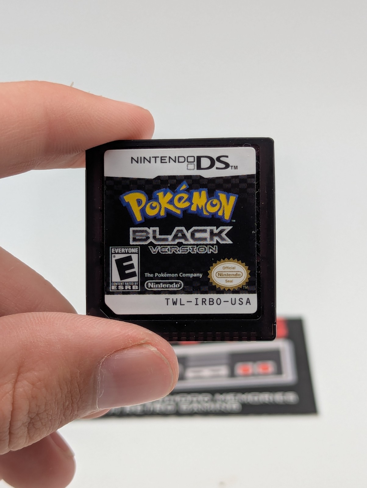 Authentic OEM Pokémon Black Version (Nintendo DS) CIB Complete in Box #3