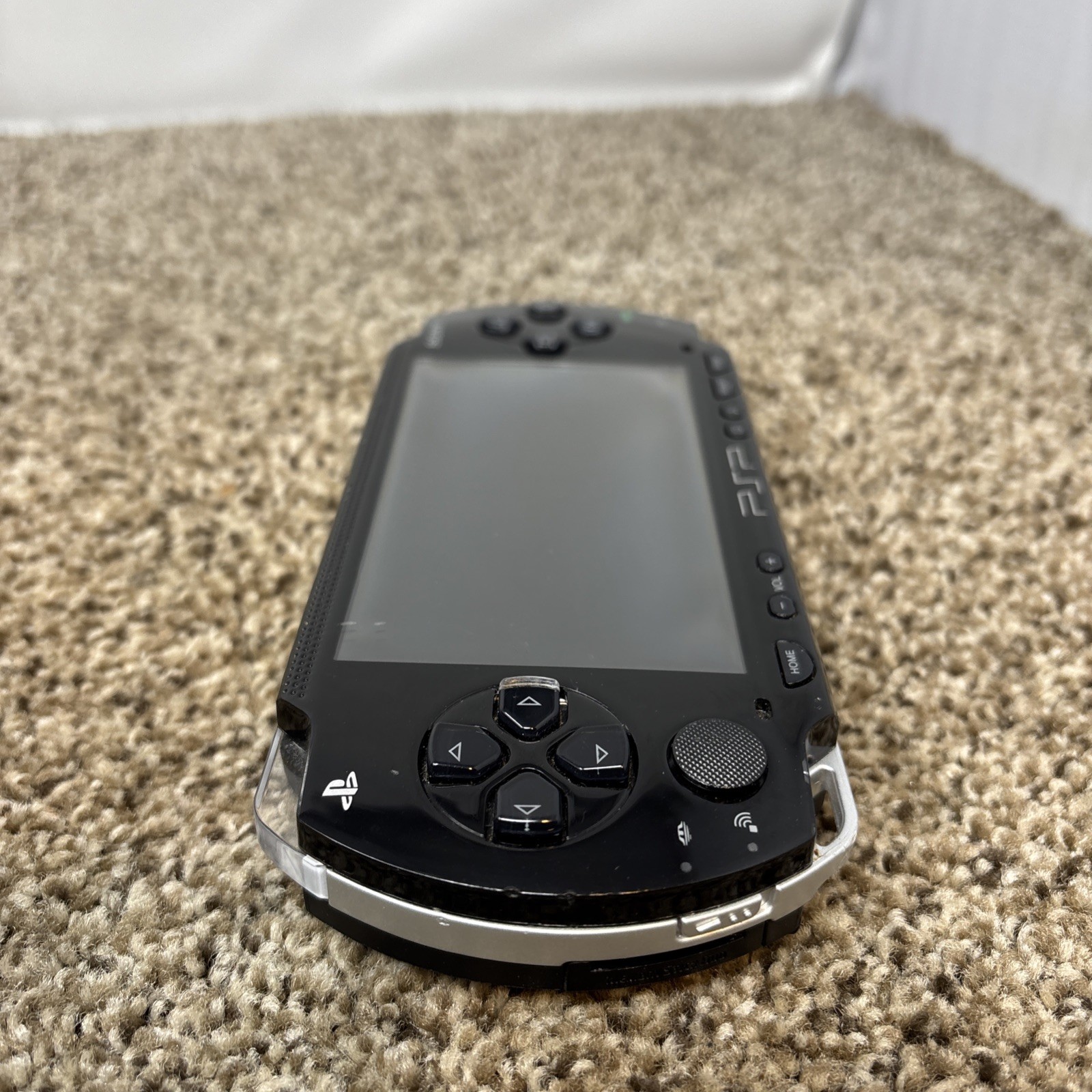 Sony PSP-1001 Handheld Console Black Tested NO BATTERY OR COVER