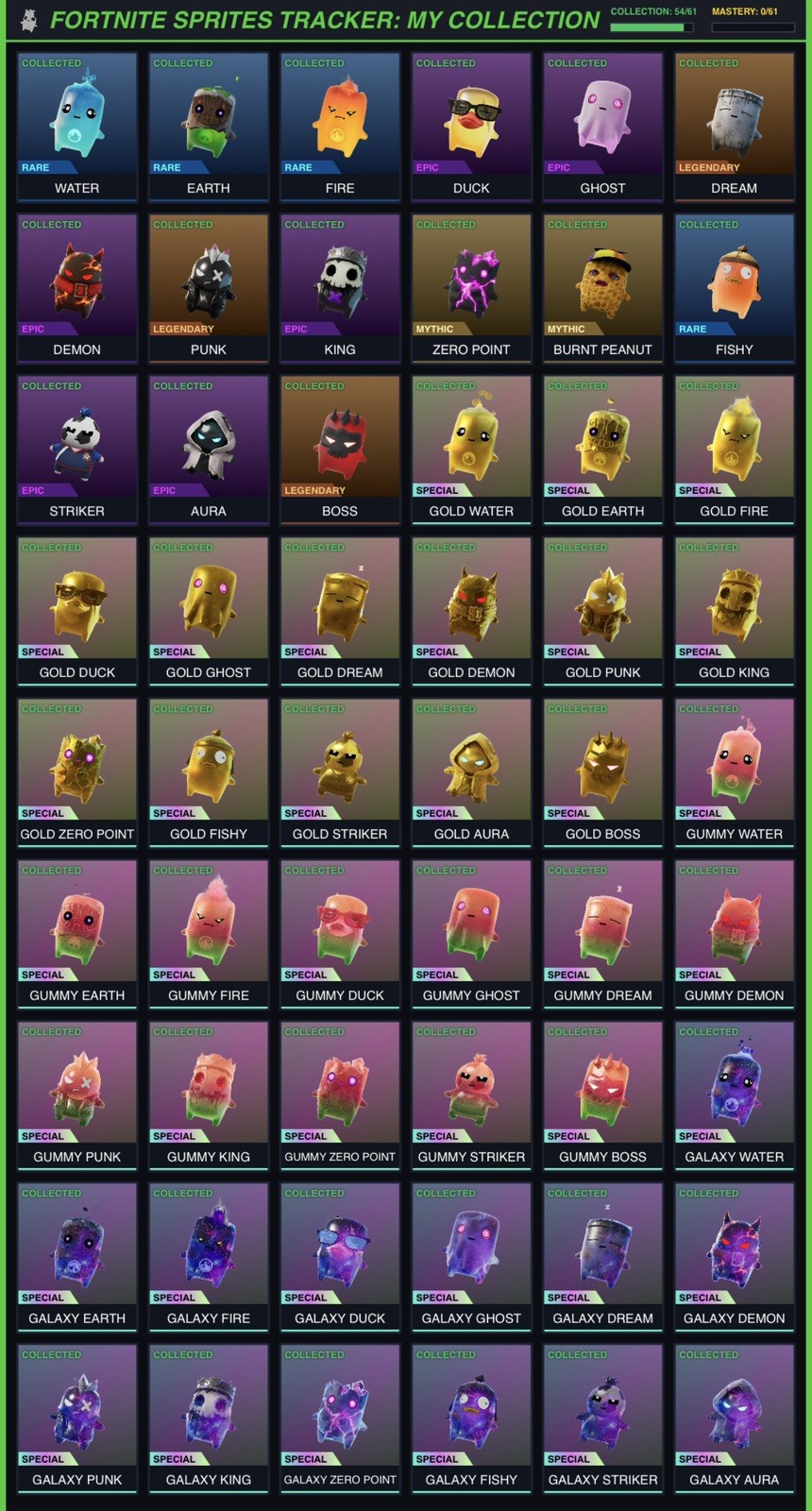 Fortnite Sprites (digital Game Item)